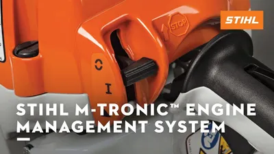 STIHL M-Tronic™ Engine Management System | STIHL Technology - YouTube