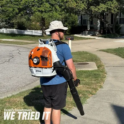 Review: We Tried the Stihl BR 600 Backpack Blower