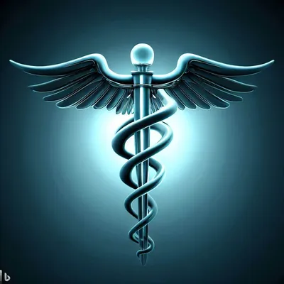 Заготовка под роспись Лого медицины (Символ врача) zag-zn-logo-health-1  купить в интернет-магазине krapivasu