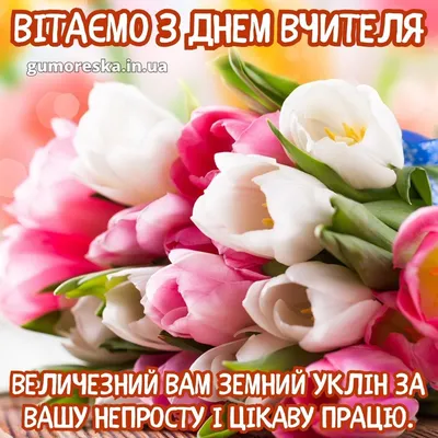 З Днем Вчителя картинки і листівки українською (ТОП 20)