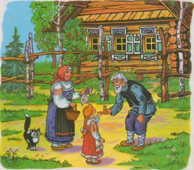 Снегурушка и лиса (русская сказка) ᐈ Читать онлайн | Дерево Сказок