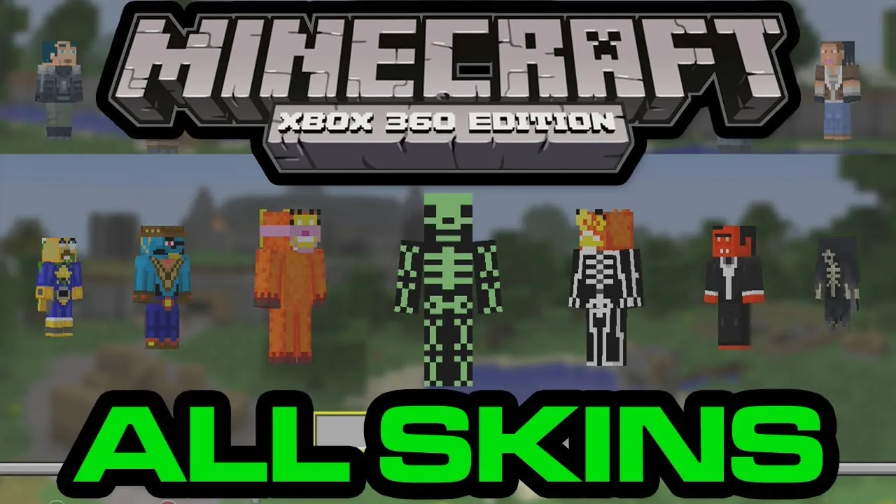 Скин икса в майнкрафте. Скины 360. Xbox Minecraft Skins. Скины майнкрафт скайрим.