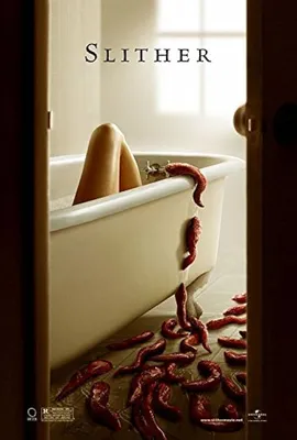 SLITHER - 27\"x40\" D/S Original Movie Poster One Sheet 2006 Horror at  Amazon's Entertainment Collectibles Store