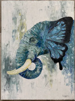 Басня \"Слон-живописец\" | Пикабу