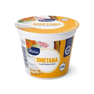 Smetana 120 g Lactose Free • Nordic Temptations