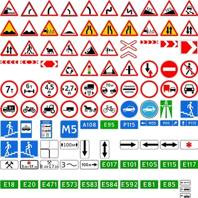 Желтые Пустые Дорожные Знаки Векторные Уличные Уведомления Плоский Знак  Безопасности Дорожного Движения На Шоссе Сток Фото — стоковая векторная  графика и другие изображения на тему Автострада - iStock