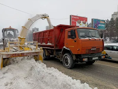 СНЕГОУБОРОЧНАЯ МАШИНА АКПЩ-1 | KAMAZ-Центр