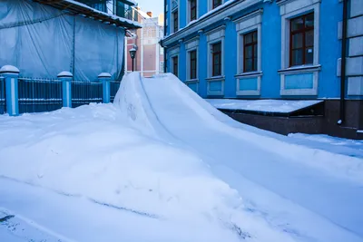 Снежные горки Гризинькалнса (ФОТО) / Статья