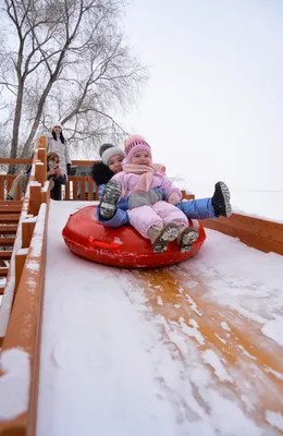 Зимняя горка \"Вичуга 2\" купить по цене 1 450 000 руб. с доставкой по Москве  и области