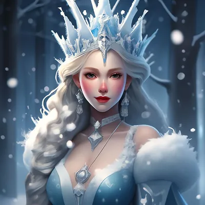 Картинки снежной королевы - 80 фото