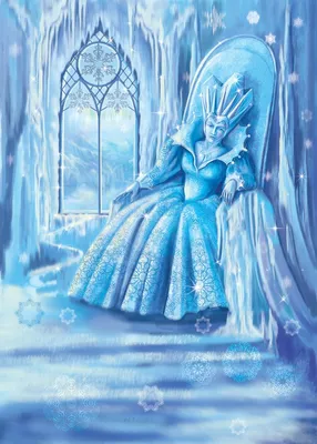 Снежная королева, Сказочные фотографии, Иллюстрации