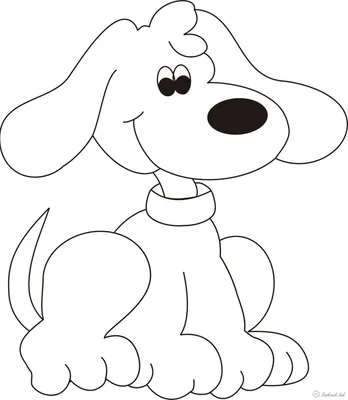 Милые и симпатичные Собачки (Dogs) | 54 раскраски для детей