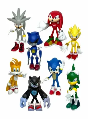 Фигурка акриловая Игра Еж Сонник Game Sonic - купить с доставкой по  выгодным ценам в интернет-магазине OZON (1016271787)