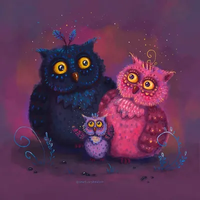 Owls. Совушки. PNG. в 2023 г | Плюшевая сова, Изображение животного, Краска