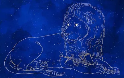 Созвездие льва с знаком звезды Иллюстрация штока - иллюстрации  насчитывающей лео, планета: 121414295