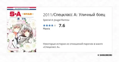 Аниме Спецкласс «А» / S · A: Special A - «Что делать, если ты всегда и во  всем вторая? Никогда не сдаваться! » | отзывы