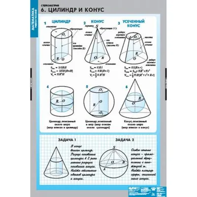 Стенд \"Стереометрия\" для оформления кабинета математики