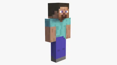 3D Minecraft Steve Model - TurboSquid 1631019