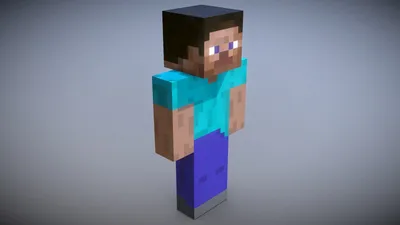 3D Render: Steve (Minecraft) by MegaMario2001 on DeviantArt