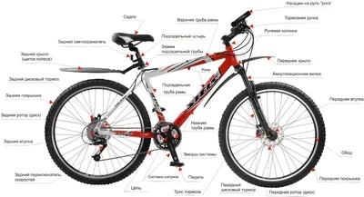 Строение велосипеда в картинках обои