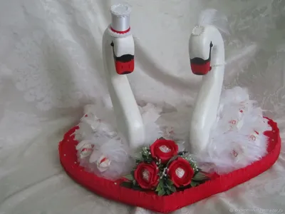 Декор на авто «Свадебные лебеди» - заказать в интернет-магазине  «Пион-Декор» или свадебном салоне в Москве