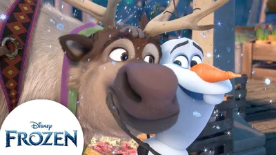 Kristoff and Sven - Coloring Pages for kids