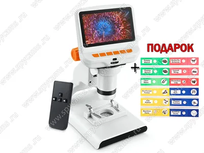 Монокулярный оптический микроскоп 64X-2400X | AliExpress