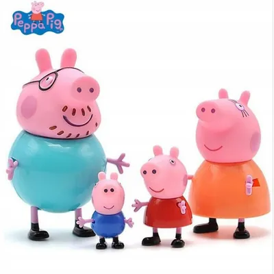 Игровой набор Свинка Пеппа Семья в пижамах PEPPA PIG F2192 - Peppa Pig