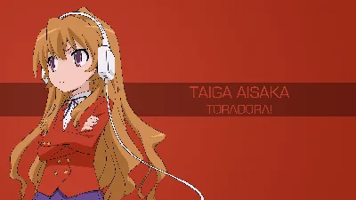 Обои на рабочий стол Aisaka Taiga / Тайга Айсака из аниме Toradora!/  Торадора!, обои для рабочего стола, скачать обои, обои бесплатно