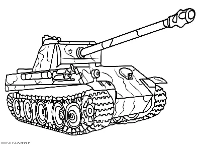 Раскраска Танк | Раскраски танки. Раскраска боевой военной техники: танки