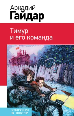 Иллюстрация Тимур и его команда (7) в стиле графика |