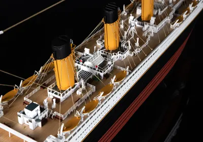 Лайнер Титаник (RMS TITANIC), сборная модель корабля OcCre, М.1:300,  дерево, Испания, OC14009-RUS | AliExpress