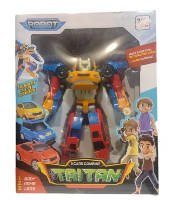 TOBOT MINI TRITAN X Y Z Integration Transforming Robot 3-Cars Combine Toy  2023 | eBay