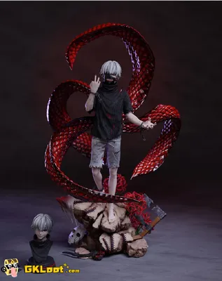 Artwork of kaneki from tokyo ghoul by yoshitaka amano on Craiyon