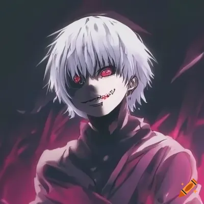 Tokyo Ghoul Kaneki Ken Canvas Art Print by Mounier Wanjak | iCanvas