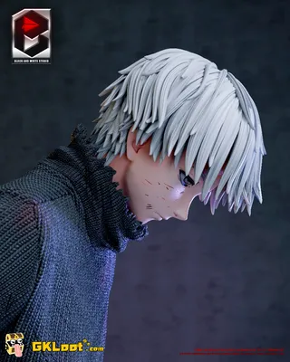 Tokyo Ghoul Ghoul Kaneki Ken Cosplay Wig Men's Silver White Wig Unisex Head  Cover-yyc | Fruugo KR