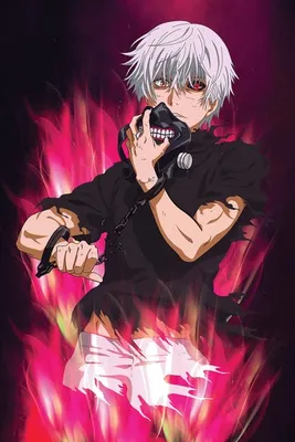 Tokyo Ghoul Ken Kaneki White Hair Manga Anime Poster – My Hot Posters