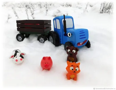 Игрушка Умка Синий трактор Трактор 305876 купить по цене 899 ₽ в  интернет-магазине Детский мир