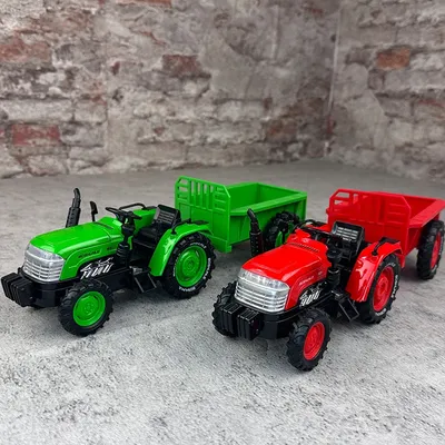 Трактор - история и описание игрушки