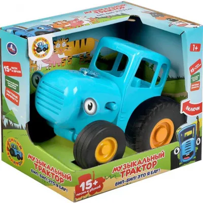 Игрушка Умка Синий трактор Каталка 308826 купить по цене 2299 ₽ в  интернет-магазине Детский мир