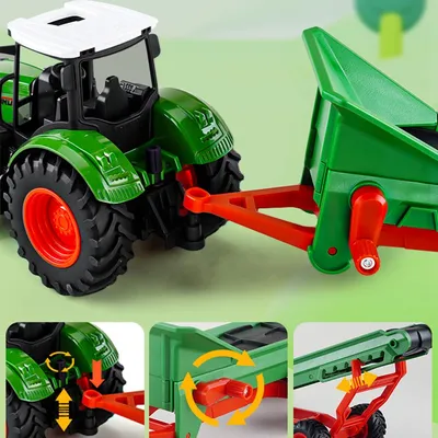 ИГРУШКИ - Синий трактор на детской площадке - Мультфильм про машинки -  YouTube