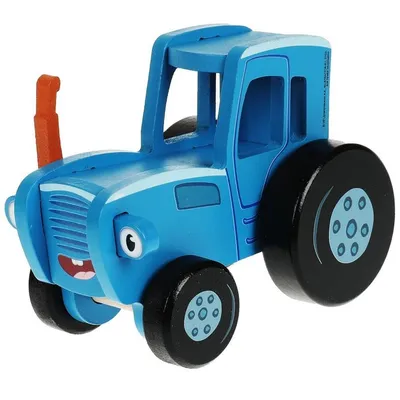 Купить игрушка для ванны «Синий трактор», 10 см, цены на Мегамаркет