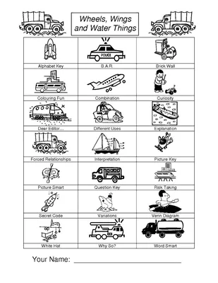 27 Бесплатных Карточек Наземный транспорт на Английском | PDF