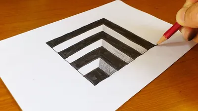 Viral video shows how to draw a 3D optical illusion in under 3 minutes |  Creative Bloq