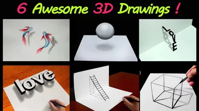 Very Easy!! How To Draw 3D Hole - Anamorphic Illusion - 3D Trick Art on  paper - YouTube