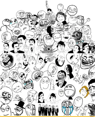 Тролль - Troll Face коврик для мыши прямоугольный (цвет: белый) | Все  футболки интернет магазин футболок. Дизайнерские футболки, футболки The  Mountain, Yakuza, Liquid Blue