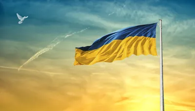Скачать обои Флаг Украины, Флаг, Украина в разрешении 1920x1080 на рабочий  стол