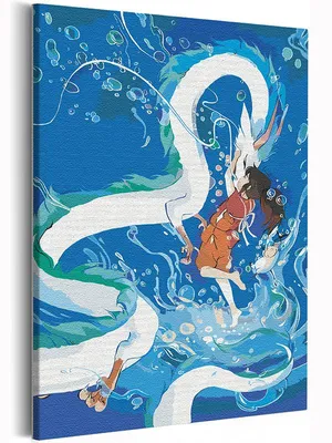 Унесенные призраками (spirited away) :: spirited away :: miyazaki ::  Миядзаки (Миядзаки Хаяо, хаяо миядзаки) :: :: красивые картинки :: poster  art :: poster art :: art :: fandoms :: Anime ::