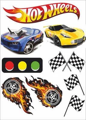 Вафельная Или Сахарная Картинка \"Hot Wheels\" 06 — Купить на BIGL.UA ᐉ  Удобная Доставка (1789368164)