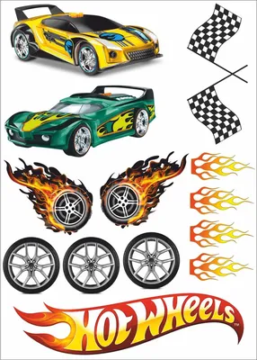 Вафельная Или Сахарная Картинка \"Hot Wheels\" 02 — Купить на BIGL.UA ᐉ  Удобная Доставка (1789367993)